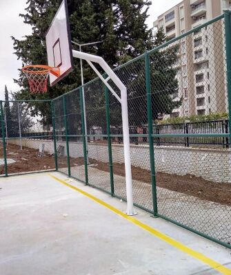 Adelinspor 101 Basketbol Potası Sabit Çember105*180 1,5mm Sac - 2