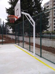 Adelinspor 101 Basketbol Potası Sabit Çember105*180 1,5mm Sac - 3