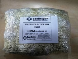 Adelinspor Futbol Kale Filesi 3 mm Kord İpi 5,0*2,20*0,8 m - adelinspor