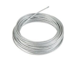 Adelinspor 4 mm PVC Kaplı Çelik Halat ( İzoleli,İç 3 mm) 50 m - 3
