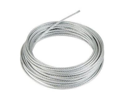Adelinspor 4 mm PVC Kaplı Çelik Halat ( İzoleli,İç 3 mm) 50 m - 3