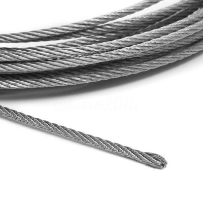 Adelinspor 5 mm Çelik Halat Galvanizli 50 m - 1