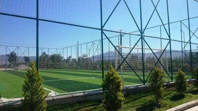 Adelinspor 2,20*3,5*0,60 m Diomond Metal Halı Saha Kale Direği - 8
