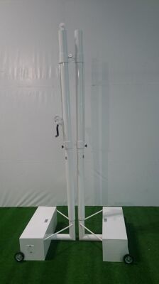 Adelinspor Gold Alüminyum Seyyar Voleybol Direği Yükseklik Ayarlı - 2