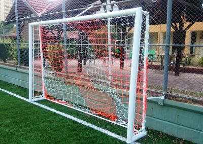 Adelinspor 2,20*4,0*0,60 m Diomond Metal Futbol Kale Direği - 4