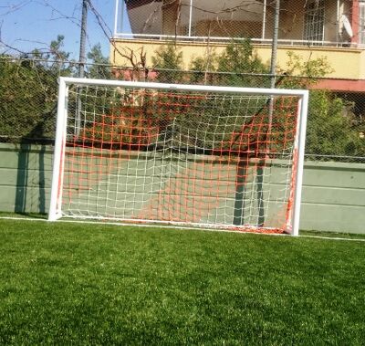 Adelinspor 2,20*4,5*0,60 m Diomond Metal Futbol Kale Direği - 6