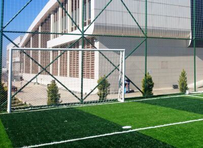 Adelinspor 2,20*4,5*0,60 m Diomond Metal Futbol Kale Direği - 11
