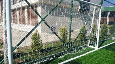 Adelinspor Futbol Kale Filesi 3 mm Kord İpi 5,5*2,20*0,8 m - 4