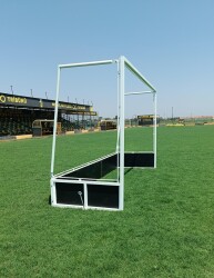 Adelinspor Metal Çim Hokeyi Kale Direği 2,14*3,66*1,2 m - adelinspor