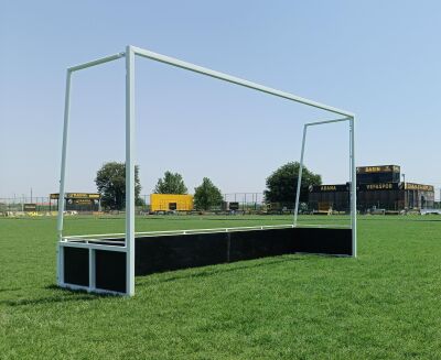 Adelinspor Metal Çim Hokeyi Kale Direği 2,14*3,66*1,2 m - 13