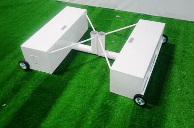 Adelinspor Metal Seyyar Voleybol Tenis ve Badminton Ortak Direk - 4