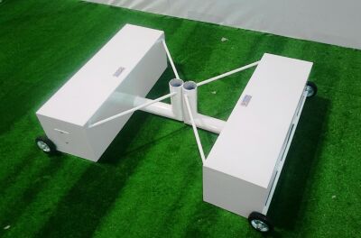 Adelinspor Metal Seyyar Voleybol Tenis ve Badminton Ortak Direk - 5