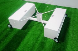 Adelinspor Metal Seyyar Voleybol Tenis ve Badminton Ortak Direk - 4