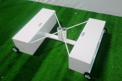 Adelinspor Metal Seyyar Voleybol Tenis ve Badminton Ortak Direk - 5