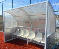 Adelinspor Premium Yedek Oyuncu Kulubesi 6 Kişilik - 6