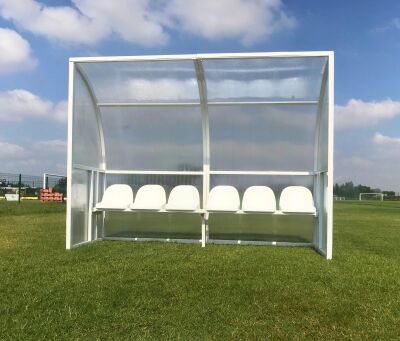 Adelinspor Standart Yedek Oyuncu Kulubesi 6Kişilik - 3