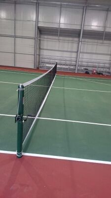 Adelinspor TE-2 Mapalı Tenis Direği ve Gold Tenis Filesi Seti - 5