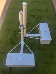 Adelinspor Via Seyyar Padel Direği Gerdirme Aparatlı - 8