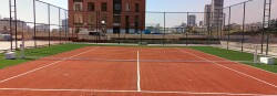 Adelinspor Via Seyyar Tenis Direği ve Gold Tenis File Seti - 8