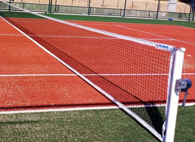 Adelinspor Via Tenis Direği Sabit Ankrajlı ve Gold Tenis File Seti - 2