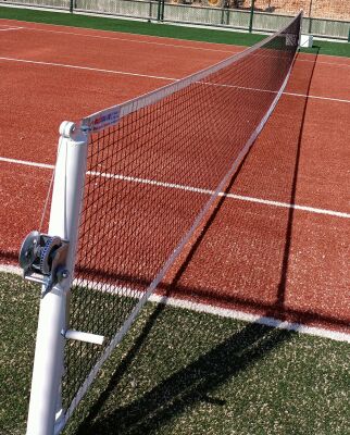 Adelinspor Via Tenis Direği Sabit Ankrajlı ve Gold Tenis File Seti - 3
