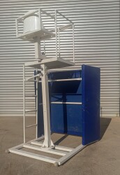 Adelinspor Yükseklik Ayarlı Voleybol Hakem Koltuğu Koruma Minderli - 5