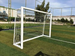 Adelinspor Gold Alüminyum Kale Direği 2,20*3,00*70 cm Ağ Kanc - 6