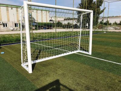 Adelinspor Gold Alüminyum Kale Direği 2,20*3,00*70 cm Ağ Kanc - 7