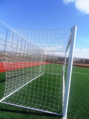 Alüminyum Futbol Kale Direği Sabit 2,20*5,50*1,2 - 4