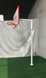Standart Basketbol Potası Yaylı Çember 105*180 Ahşap Panya - 6