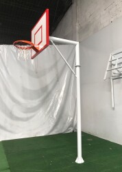 Standart Basketbol Yaylı Çember Potası 90*120 18 mm Ahşap Panya - 7