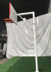 Standart Basketbol Yaylı Çember Potası 90*120 18 mm Ahşap Panya - 5