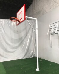 Standart Basketbol Yaylı Çember Potası 90*120 18 mm Ahşap Panya - 8