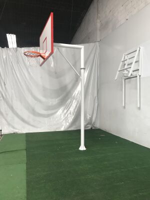 Standart Basketbol Potası Sabit Çember 90*120 18 mm Ahşap Panya - 1