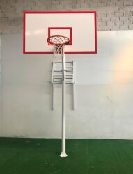 Standart Basketbol Potası Yaylı Çember 105*180 1,5 mm Sac Panya - 3