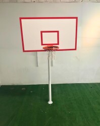 Standart Basketbol Potası Yaylı Çember 105*180 2 mm Sac Panya - 8