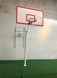 Standart Basketbol Potası Yaylı Çember 105*180 2 mm Sac Panya - 6