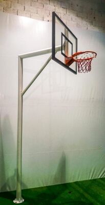 Standart Basketbol Potası Yaylı Çember 90*120 10 mm Cam Panya - 2