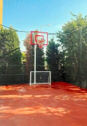 Standart Basketbol Potası Yaylı Çember 90*120 10 mm Cam Panya - 2
