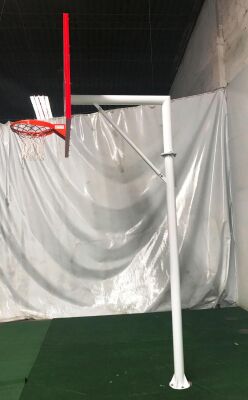 Standart Basketbol Potası Yaylı Çember 105*180 Fiber Panya - 2
