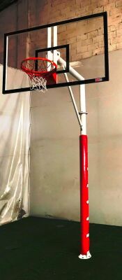 Adelinspor Basketbol Potası Koruma Kılıfı Kırmızı (1 Çift) - 3