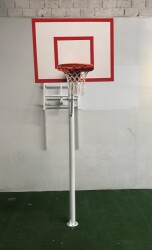 Standart Basketbol Potası Sabit Çember 90*120 Fiber Panya - 10