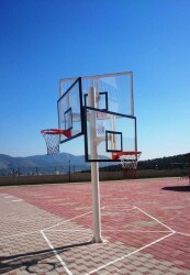 Adelinspor Basketbol Potası Üçlü Grup Kademeli Yükseklik 12mm Cam - 6