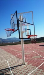 Adelinspor Basketbol Potası Üçlü Grup Kademeli Yükseklik 20mm Cam - 6
