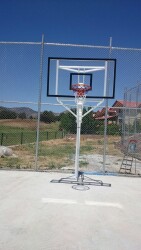 Adelinspor Basketbol Potası Yükseklik Ayarlı 105*180 10 mm Cam - 9