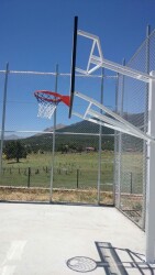 Adelinspor Basketbol Potası Yükseklik Ayarlı 105*180 10 mm Cam - 5