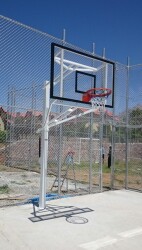 Adelinspor Basketbol Potası Yükseklik Ayarlı 105*180 10 mm Cam - 6