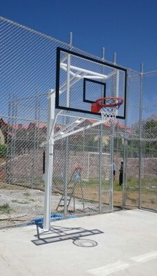 Adelinspor Basketbol Potası Yükseklik Ayarlı 105*180 10 mm Cam - 6