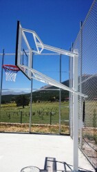 Adelinspor Basketbol Potası Yükseklik Ayarlı 105*180 10 mm Cam - 9