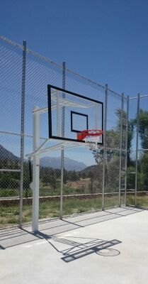 Adelinspor Basketbol Potası Yükseklik Ayarlı 105*180 10 mm Cam - 8
